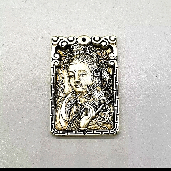 ♥️Collectible Antique Silver Chinese Bullion amulets - Picture 6 of 10